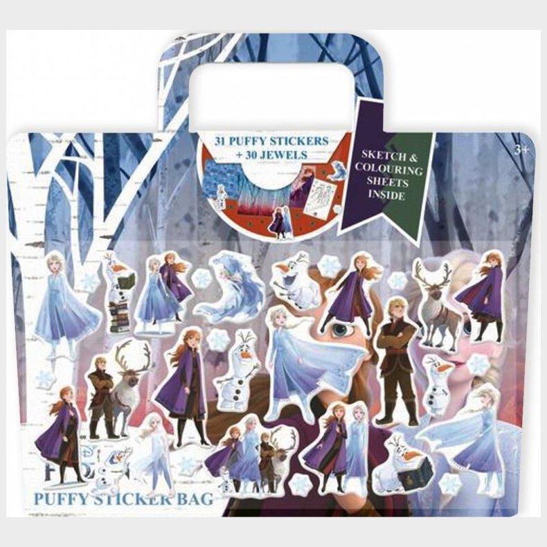 Frost 2 - Aktivitets Kuffert Inkl. Malesider Og Klistermrker