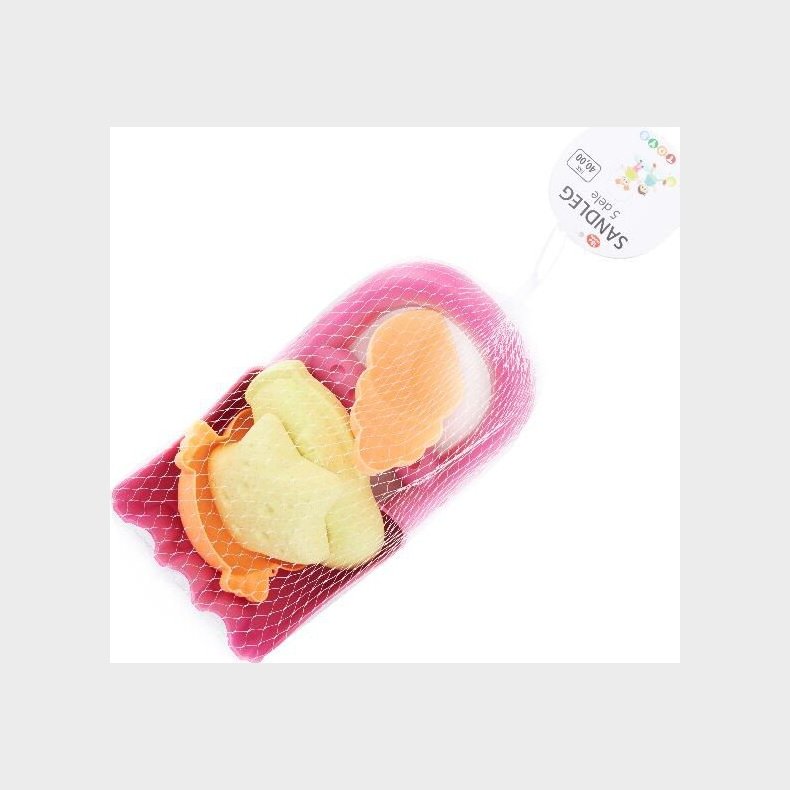 Sandkasse Legetj - 5 Dele