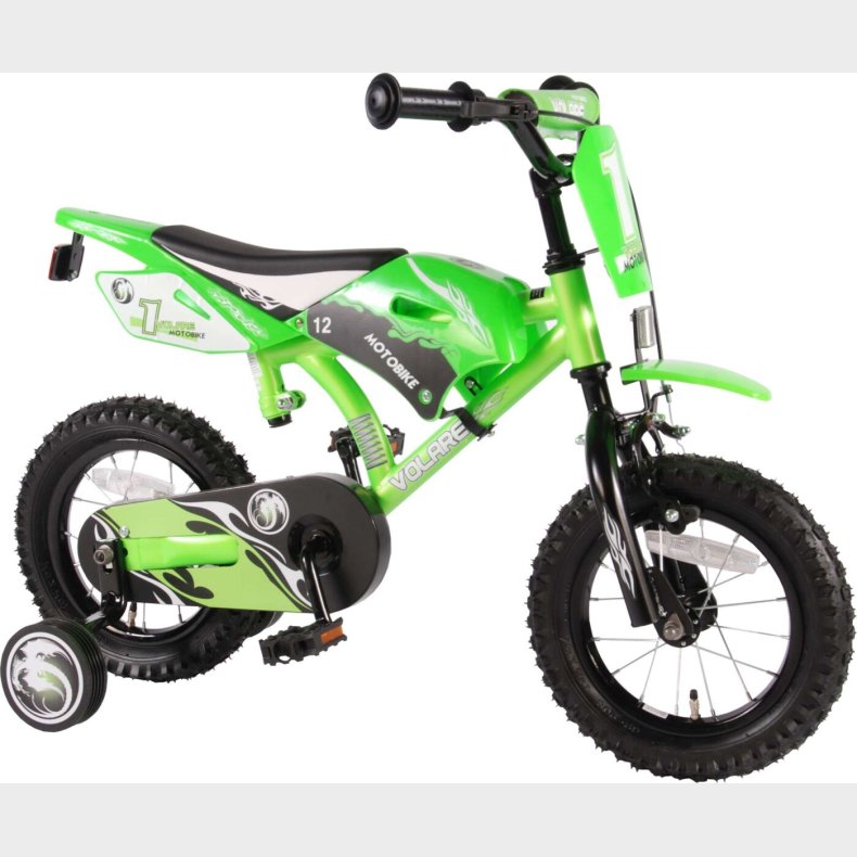 Drengecykel - 12'' Tommer - Volare - Motobike