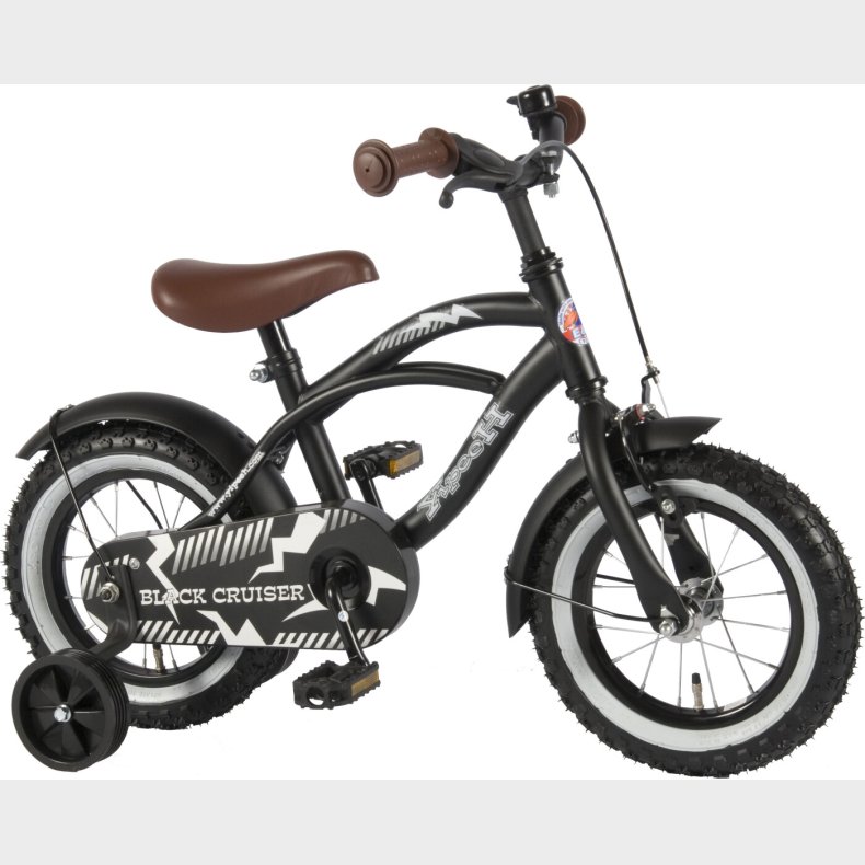 Brnecykel - 12'' Tommer - Volare - Black Cruiser