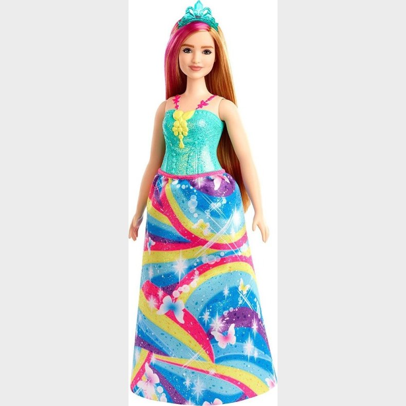 Barbie Dreamtopia Dukke - Prinsesse Med Bl Tiara