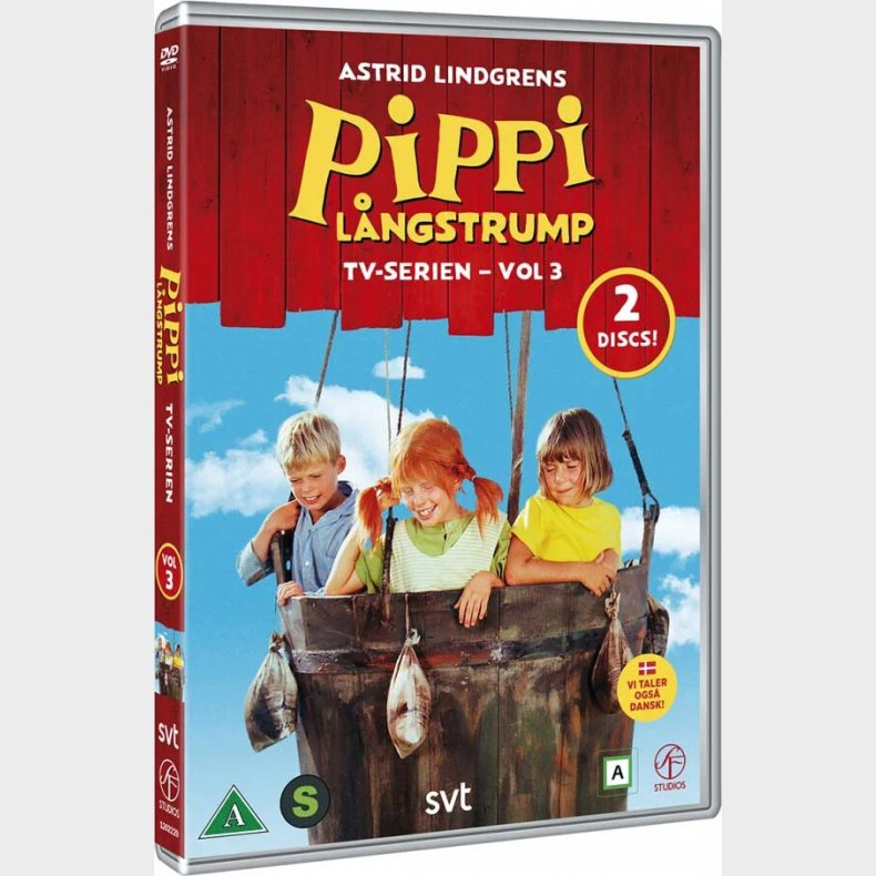 Pippi Langstrmpe - Box 3 - DVD - Film