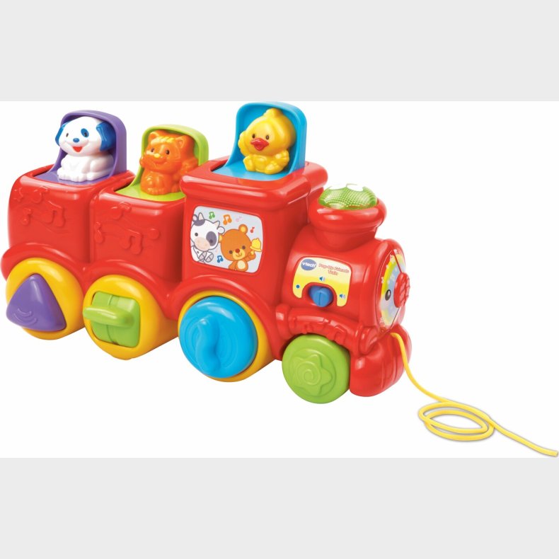 Vtech - Tog Med Trksnor Til Baby - Dansk