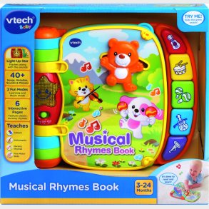 Vtech - Baby Musikbog Med Brnesange - Dansk
