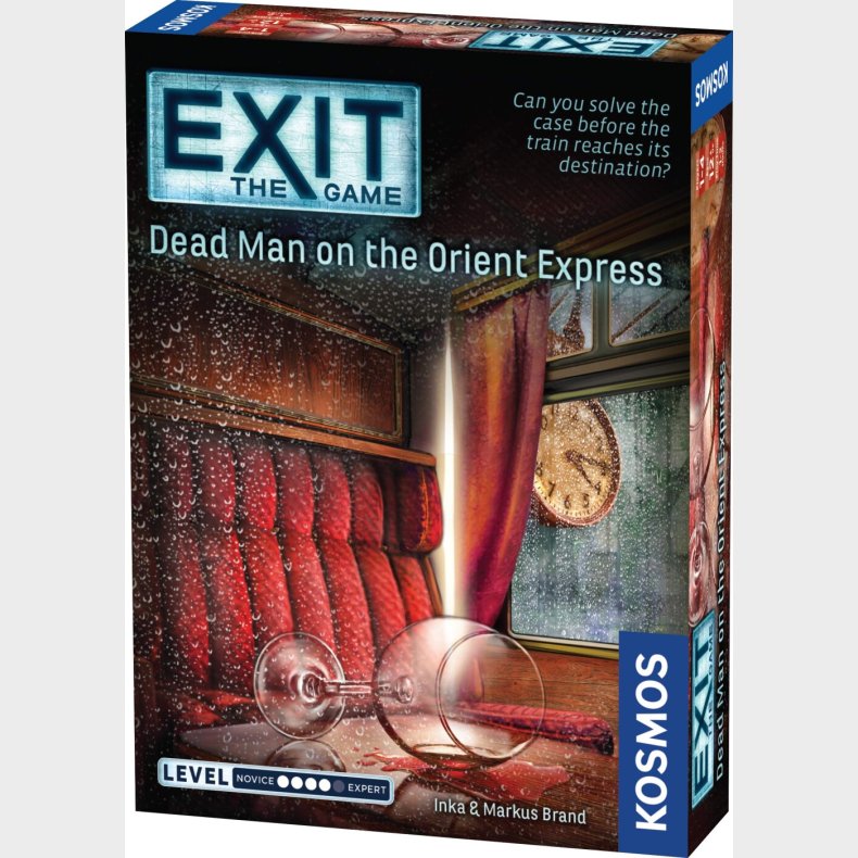 Exit The Game - Dead Man On The Orient Express - Escape Room Spil - Engelsk