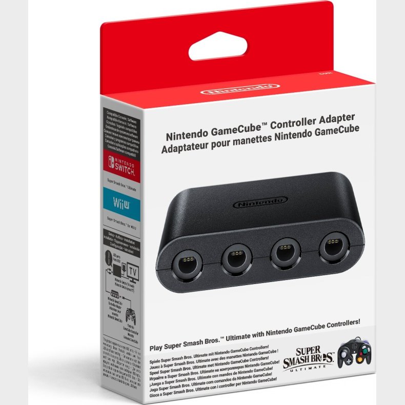 Gamecube Controller Adapter Til Nintendo Switch