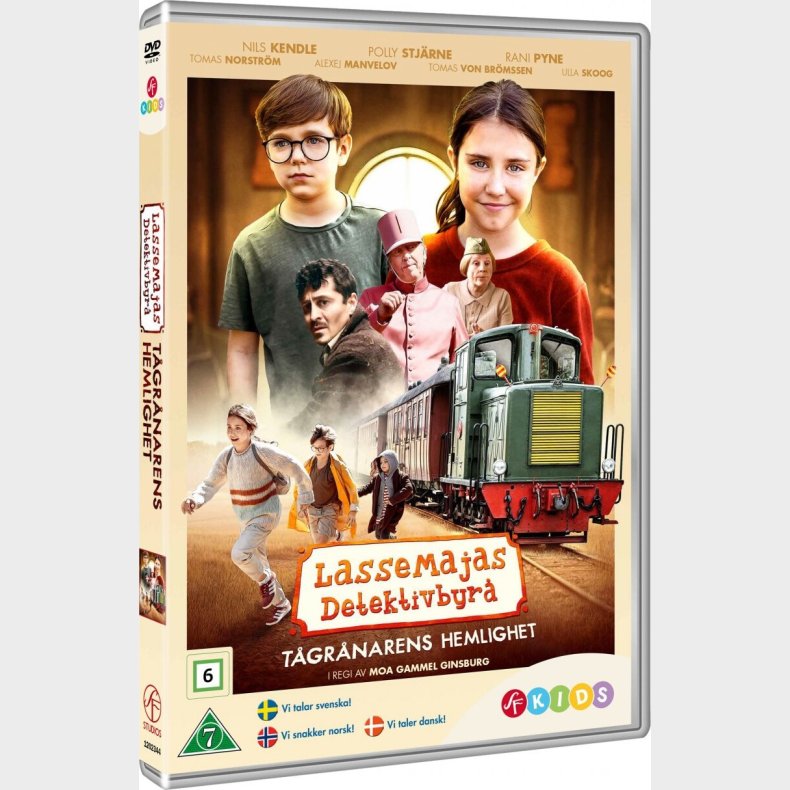 Lassemajas Detektivbureau - Togrverens Hemmelighed - DVD - Film