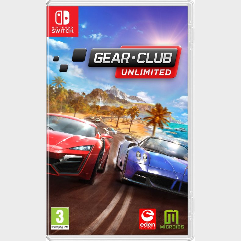 Gear Club Replay - Code In A Box - Nintendo Switch