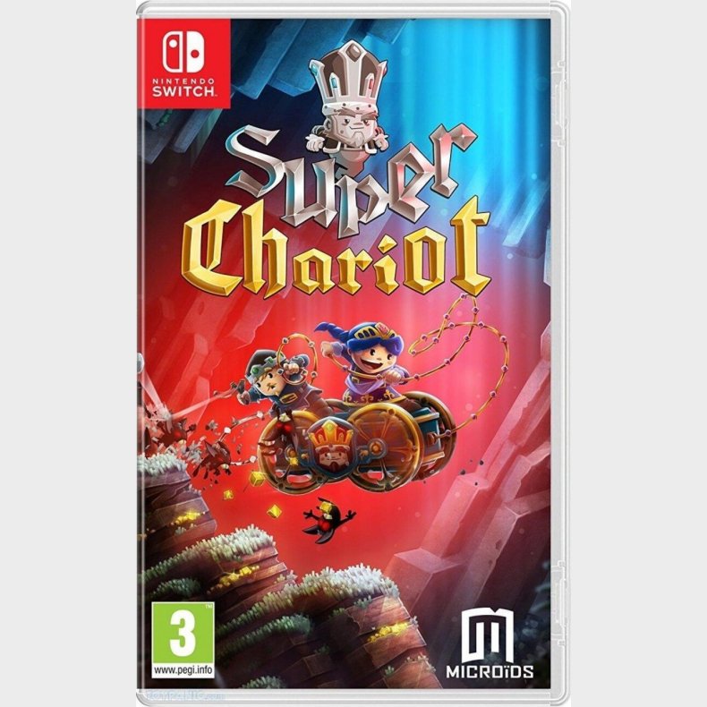 Super Chariot  Replay - Kode I Boks - Nintendo Switch