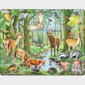 Larsen Puslespil - Natur I Europa - 40 Brikker