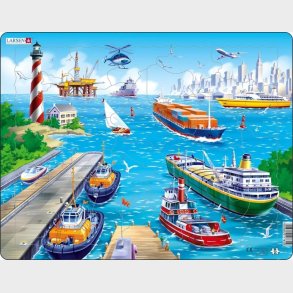 Larsen Puslespil - Havn - 35 Brikker