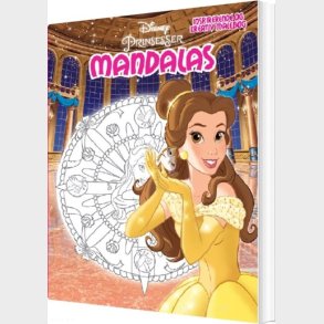 Disney Prinsesse Mandalas Malebog - Belle - Diverse - Bog