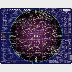 Larsen Puslespil - Stjernebilleder - 70 Brikker