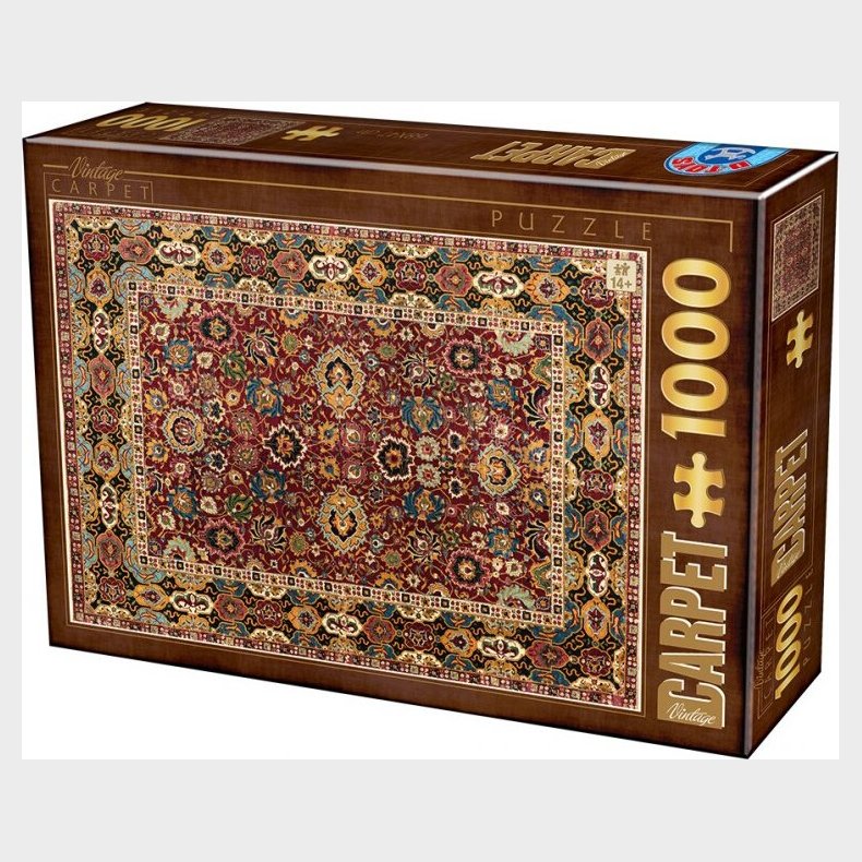 Puslespil Med 1000 Brikker - Vintage Tppe