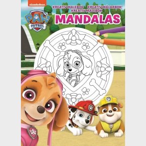 Paw Patrol Malebog - Kreativ Mandalas Udgave - Skye - Diverse - Bog