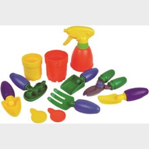 Sandkasse Legetj - St Med Haveredskaber Til Brn