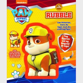 Paw Patrol - Rubble - Figur Og Historie - Diverse - Bog