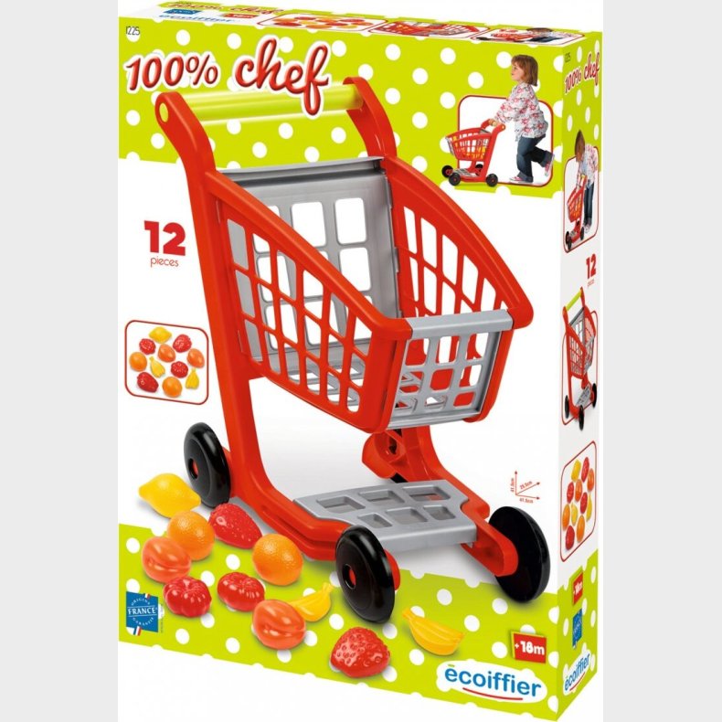 Legetjs Indkbsvogn Med Varer