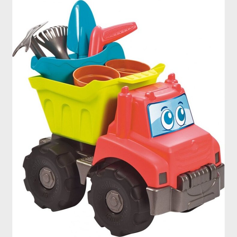 Stor Leget�js Lastbil Til Have Med Tilbeh�r