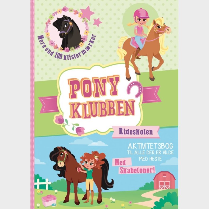 Aktivitetsbog Med Klistermrker - Pony Klubben - Diverse - Bog