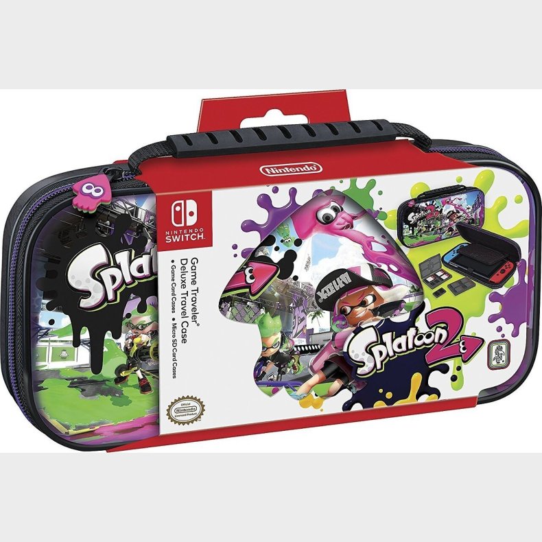 Nintendo Switch - Deluxe Travel Case - Splatoon 2