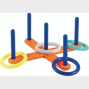 Ringspil I Plastik Med 4 Ringe