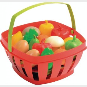 Legemad Kurv Med Frugt Og Grnsager