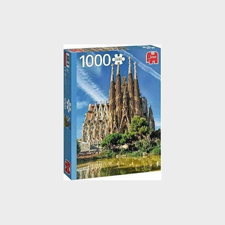 Jumbo Puslespil - Puslespil Med 1000 Brikker - Barcelona