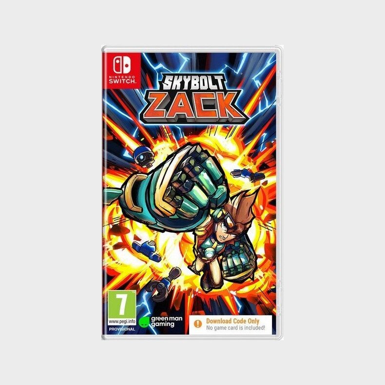 Skybolt Zack - Kode I Boks - Nintendo Switch