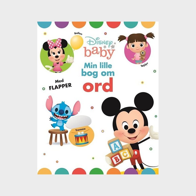 Disney Baby - Min Lille Bog Om Ord - Karrusel Forlag - Bog