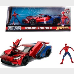 Spiderman Figur Og Ford Gt Bil St