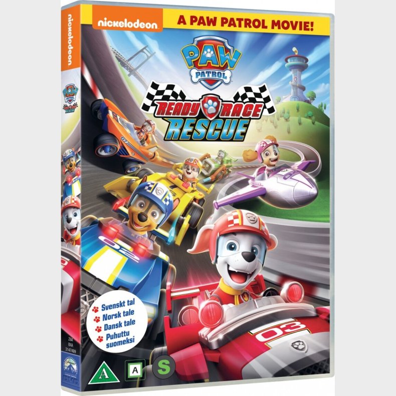 Paw Patrol - Race Ready, Rescue! - DVD - Film