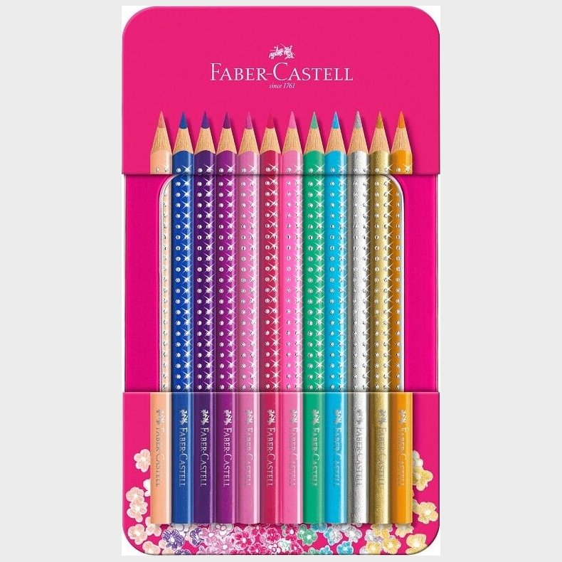 Faber-castell - Sparkle Farveblyanter - 12 Stk