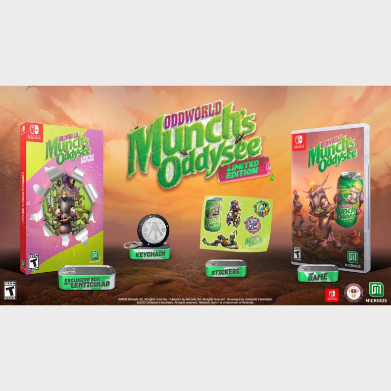 Oddworld Munch Odyssey - Limited Edition - Nintendo Switch