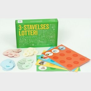 3-stavelseslotteri - Billedlotteri Med Bogstaver Til Brn