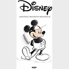 Disney Malebog Deluxe - Mickey & Vennerne - Diverse - Bog