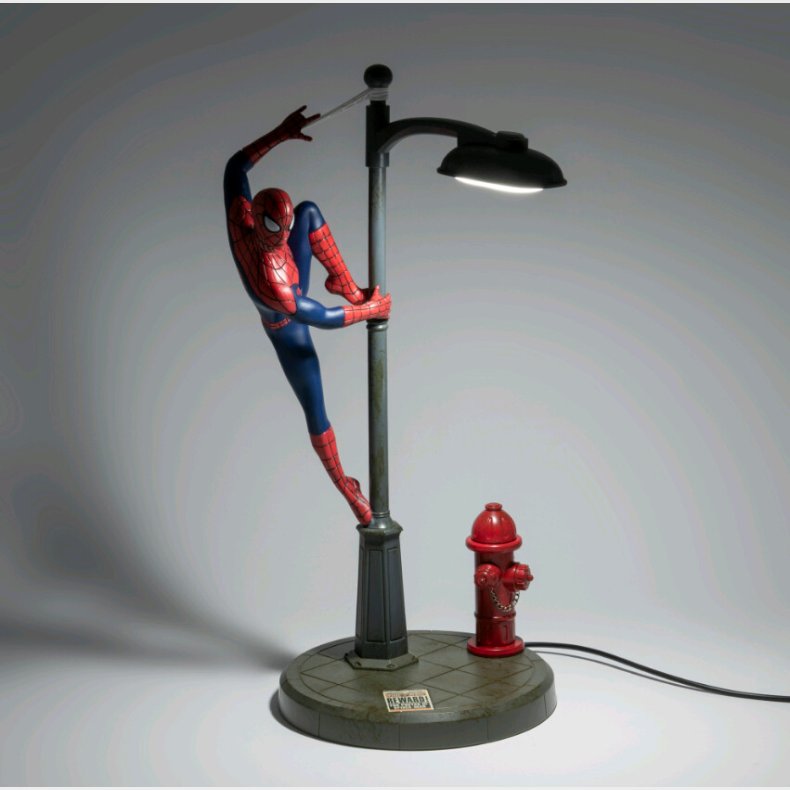 Spiderman Lampe