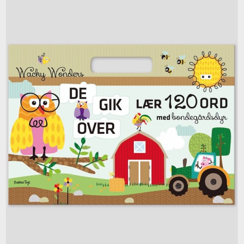 Wacky Wonders - Aktivitetsbog Med Klistermrker - 120 Ord - Diverse - Bog