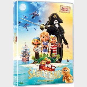 Kaptajn Sabeltand Og Den Magiske Diamant - DVD - Film