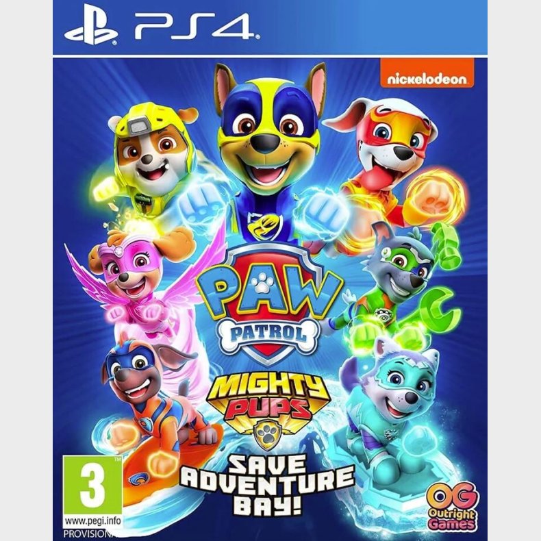 Paw Patrol: Mighty Pups Save Adventure Bay - PS4