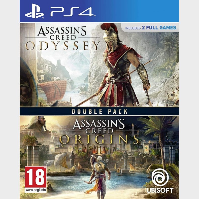 Assassin's Creed Origins &amp; Odyssey - PS4