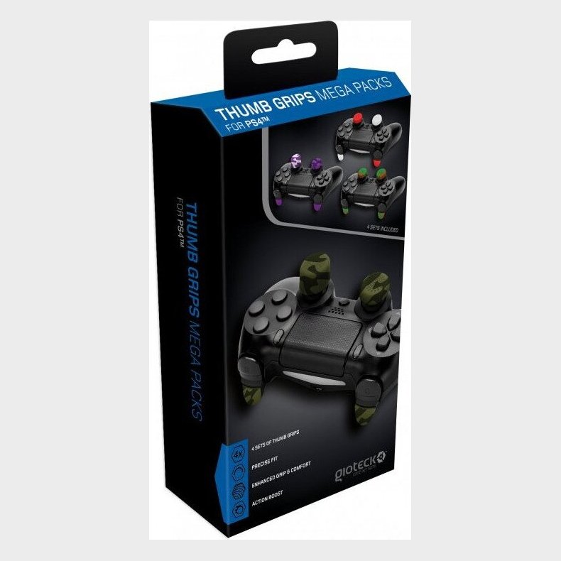 Ps4 Controller Thumb Grips Til Dualshock 4 - Mega Pack