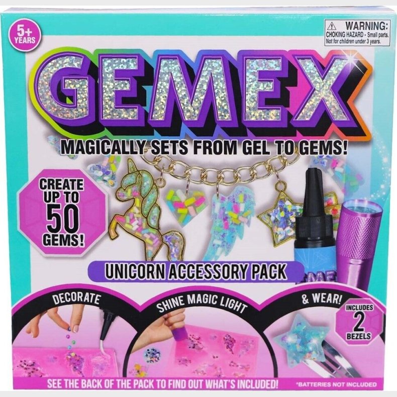 Gemex - Magically Sets From Gel To Gems - Enhjrning Smykkest