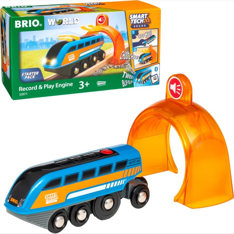 Brio World - Smart Tech Lokomotiv - Batteridrevet - 33971