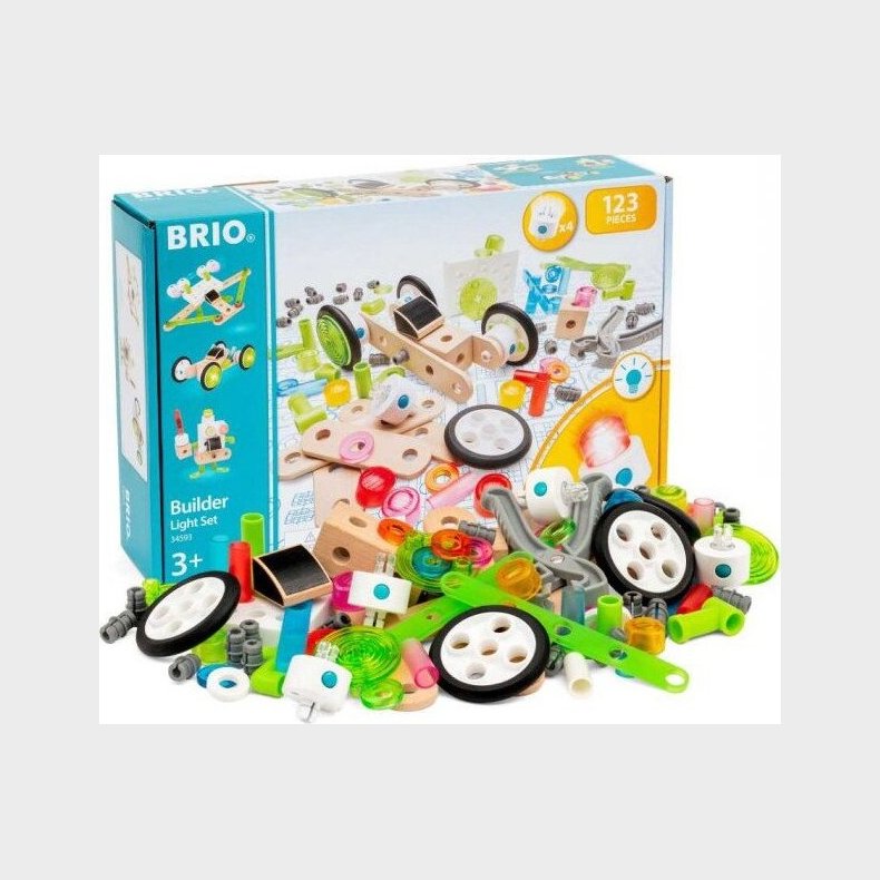 Brio - Builder Light Set - 123 Dele - 34593