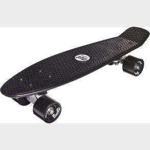 Retro Kicktail Skateboard Til Brn - Sort - Outsiders