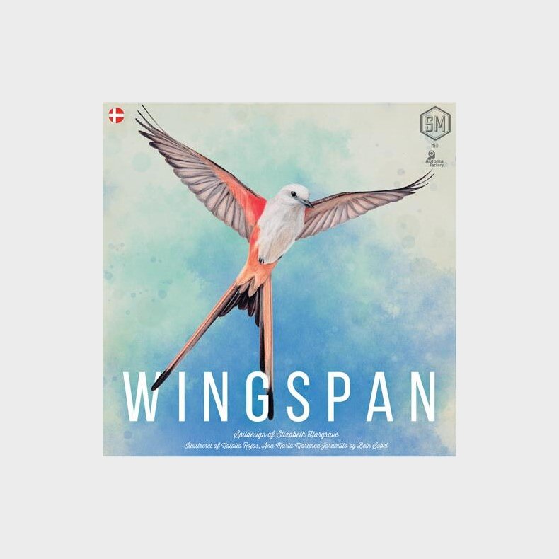 Wingspan Brtspil - Dansk - 2. Version