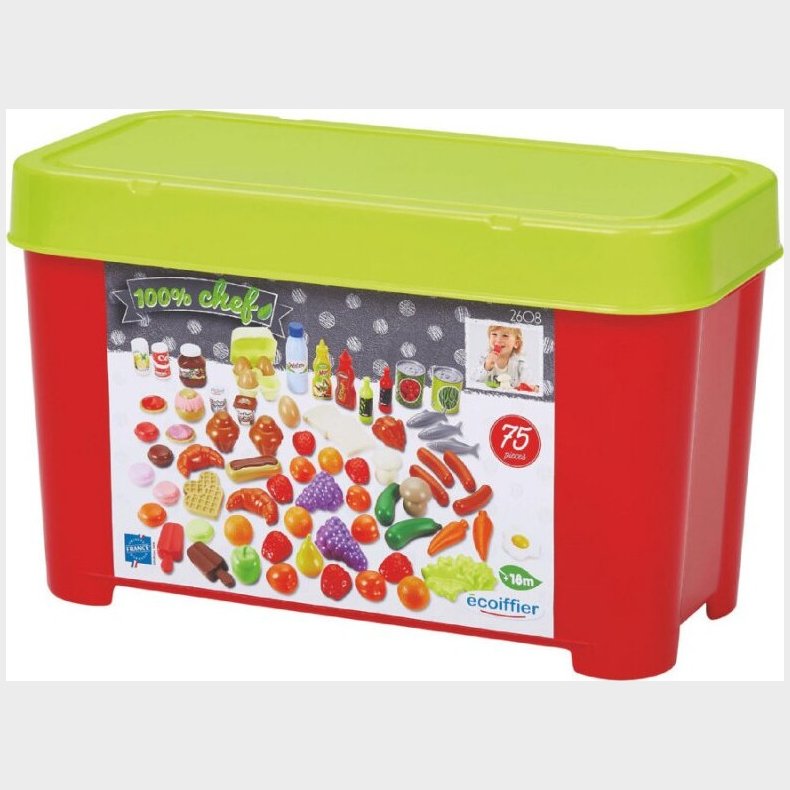 Legemad St - Legetjsmad I Kasse - 75 Dele