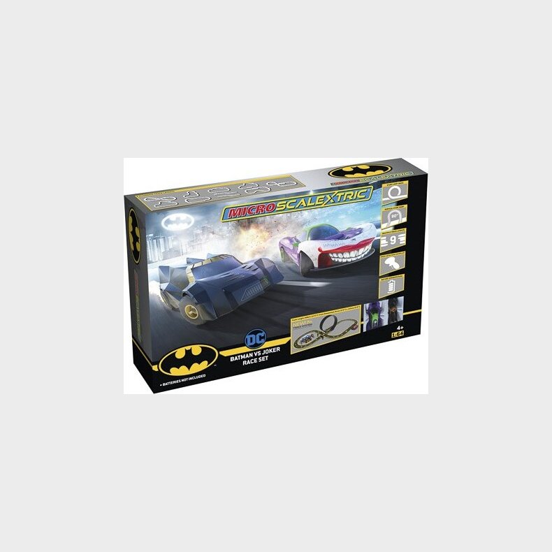 Micro Scalextric - Racerbane Med Loop - Batman Vs Joker