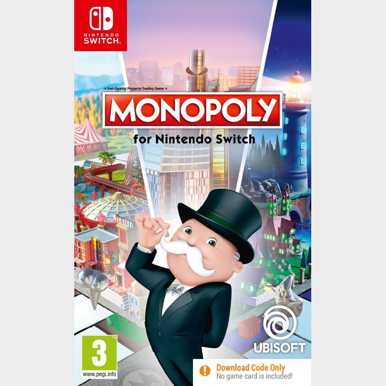 Monopoly - Kode I Boks - Nintendo Switch